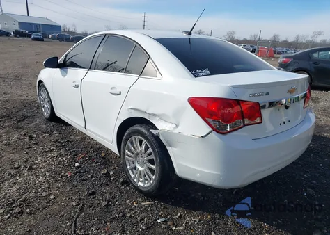 2012 Chevrolet Cruze Eco из США, поврежденный, VIN 1G1PK5SC3C7349851